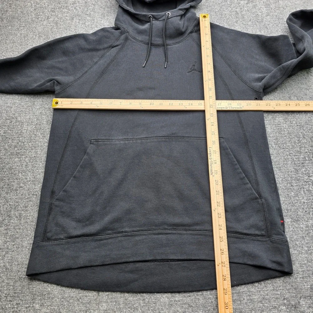 Mens‎ Jordan Pullover Hoodie Sweatshirt Black Size XL Jumpman 860200-010 Hole